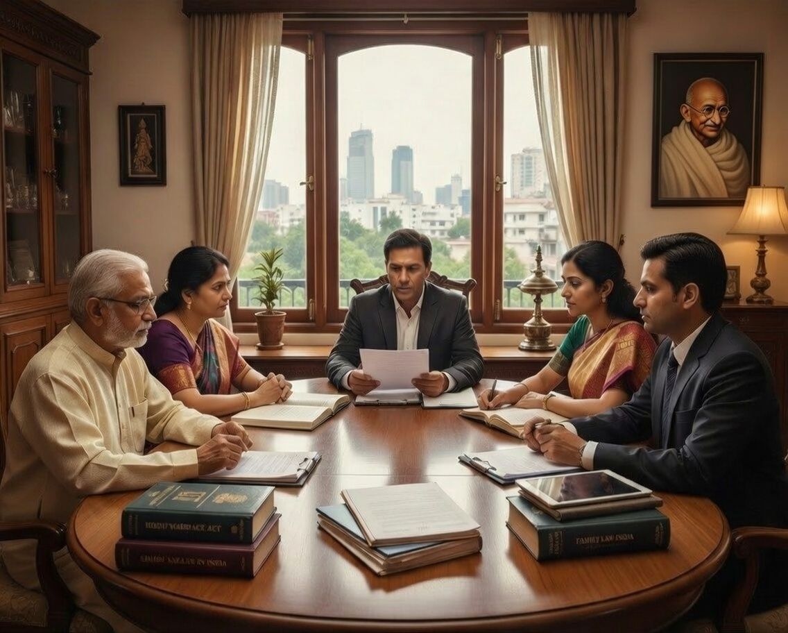 ہندوستان میں خاندانی قانون کی قانونی رہنمائی - عافیہ لیگل ایڈ